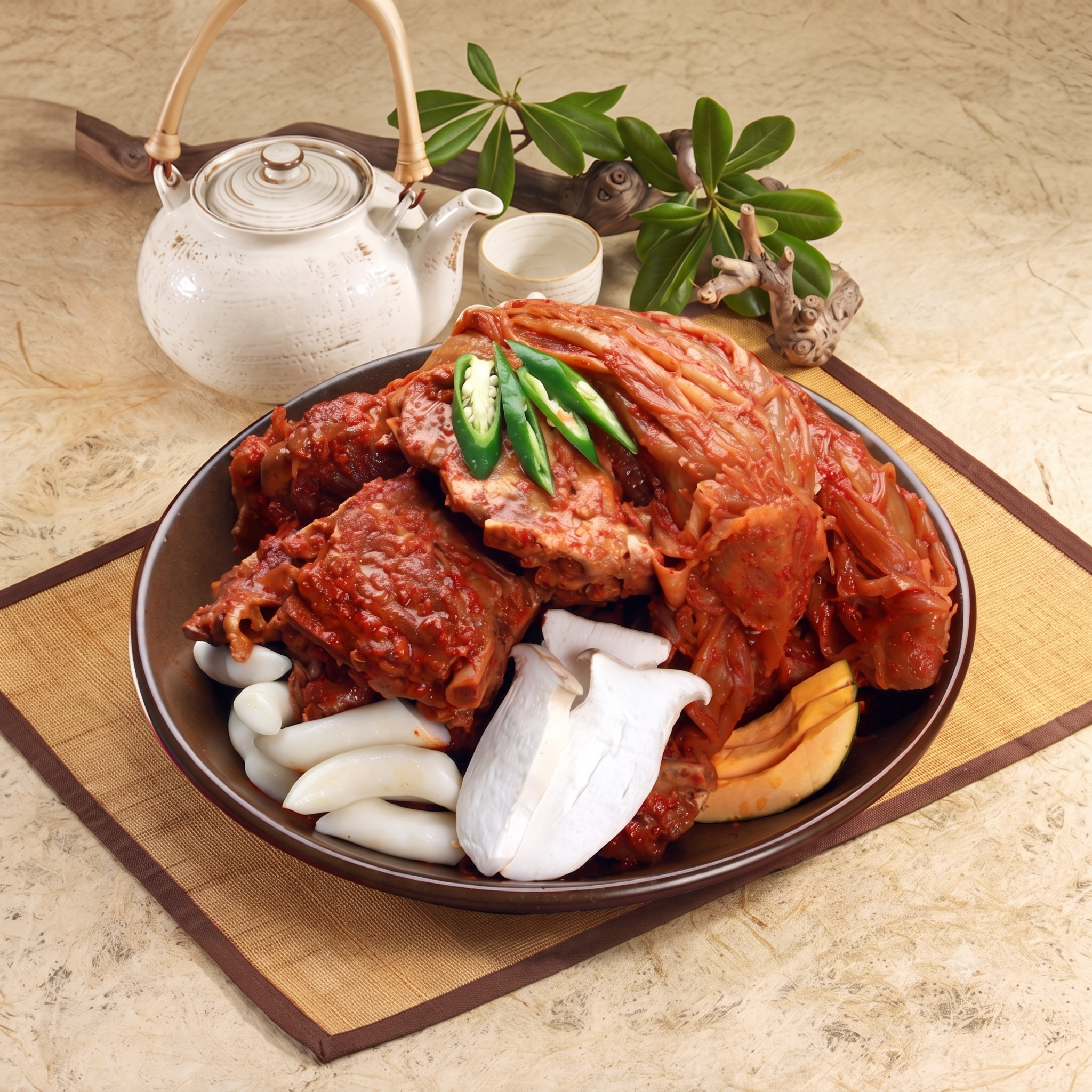 묵은지뼈찜